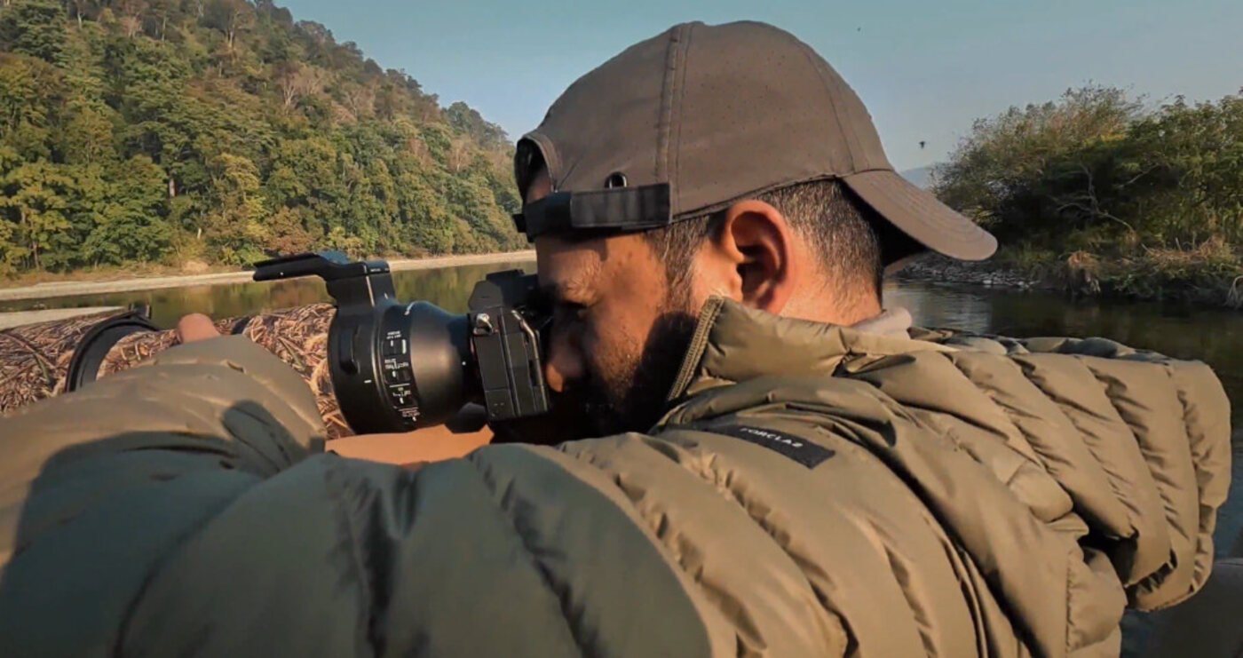 Abi Tripathi in the field